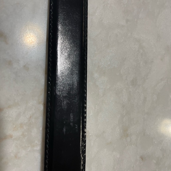 GUCCI Black Leather Belt main image 6